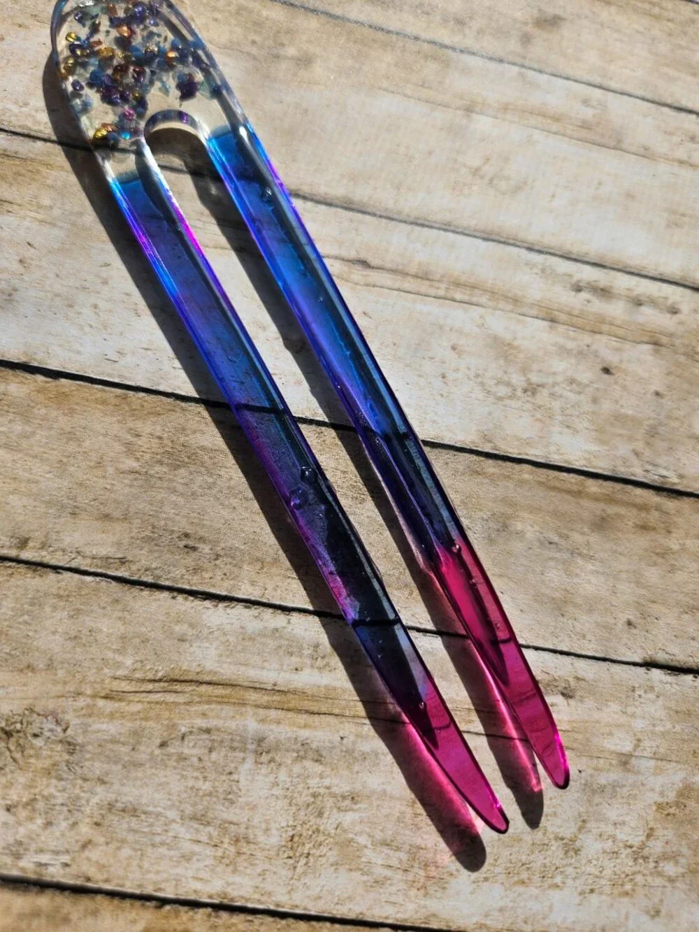 Handmade Resin Hair Stick 
